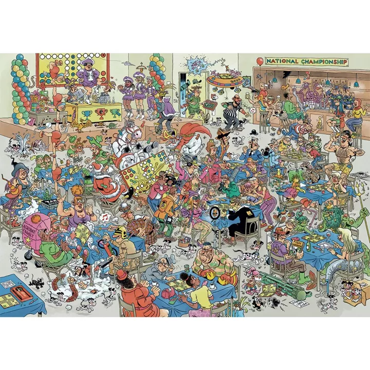 JvH puzzel NK Mens erger je niet 1000st - Afbeelding 2